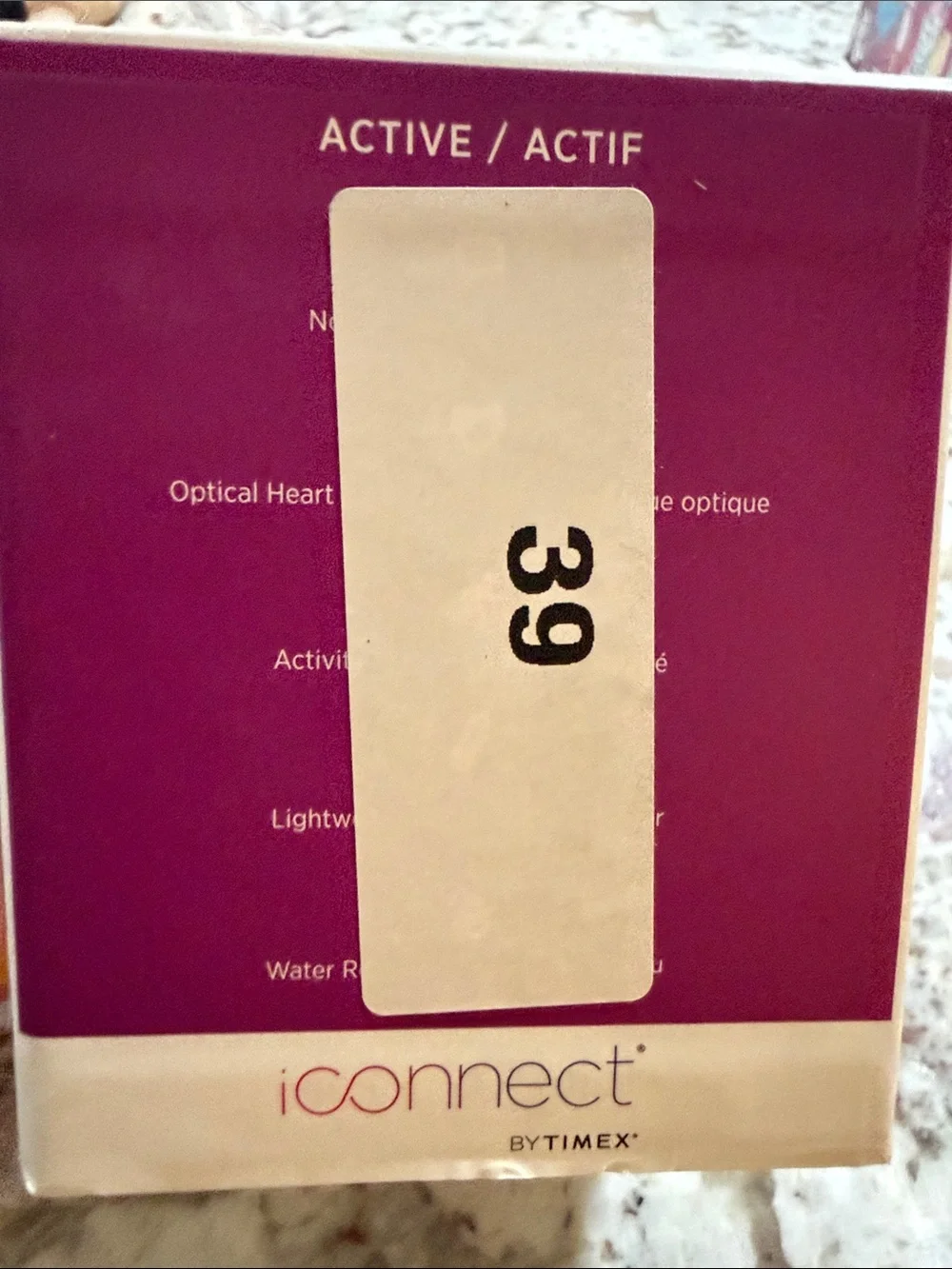 Ladies Timex iConnect Active Smartwatch Black